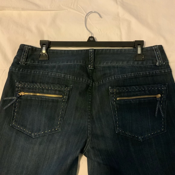INC boot cut jeans size 12 - Picture 4 of 6